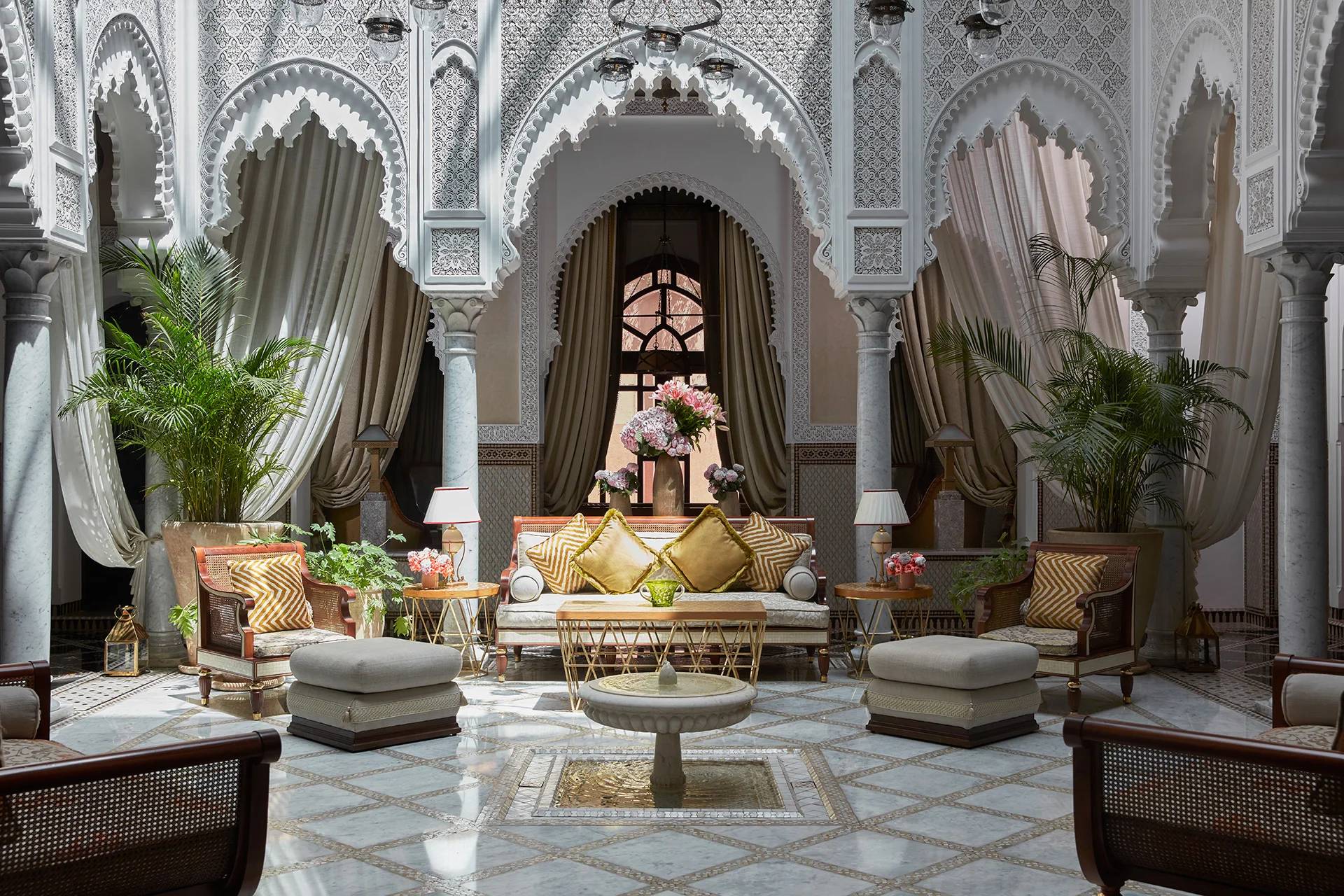 Riad traditionnel marocain